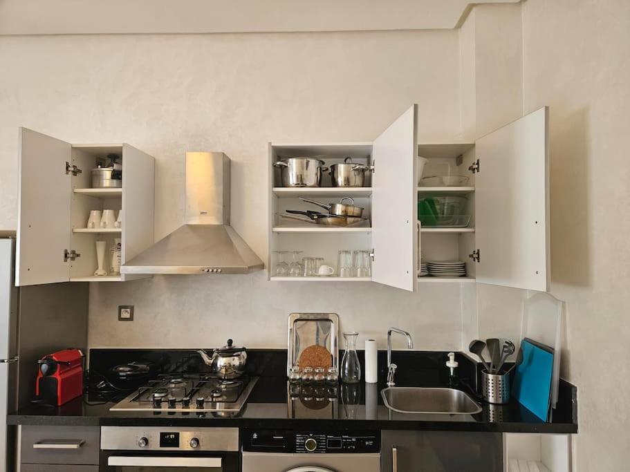Très bel appartement en face du parc, près du Novotel Mohammédia Extérieur photo
